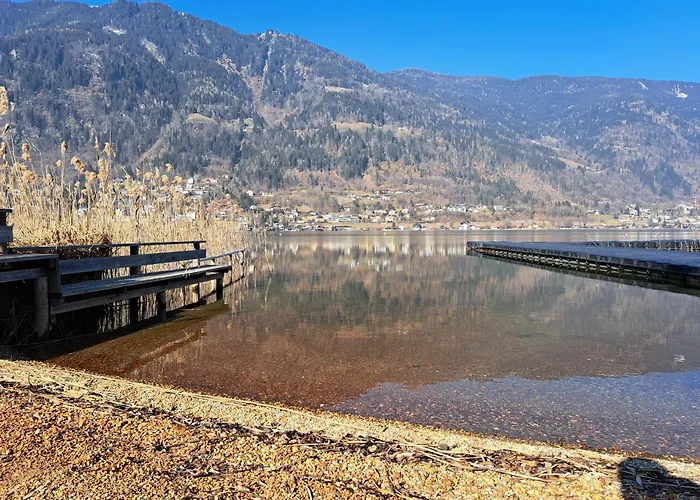 Seezugang Am Ossiacher See, Zentrumsnah & Erlebniscard וילאך