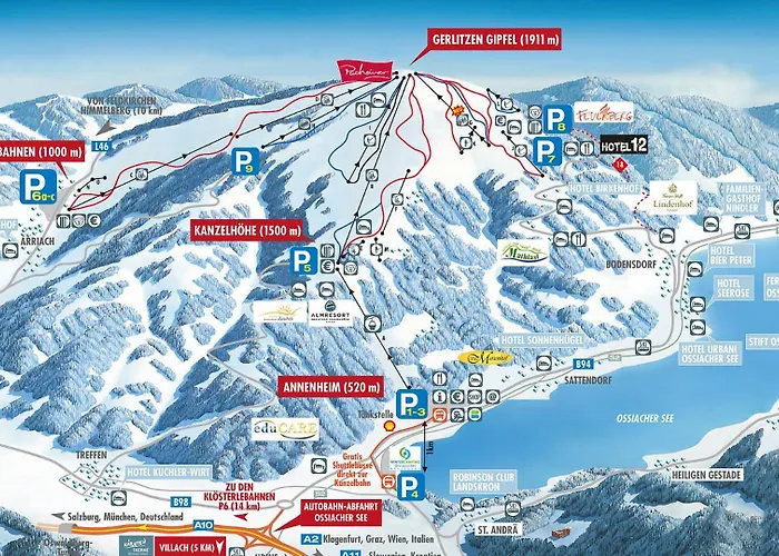 Apartament Wintertraum Gerlitzen Alpe - Skifahren, Wellness Und Zentrumsnah